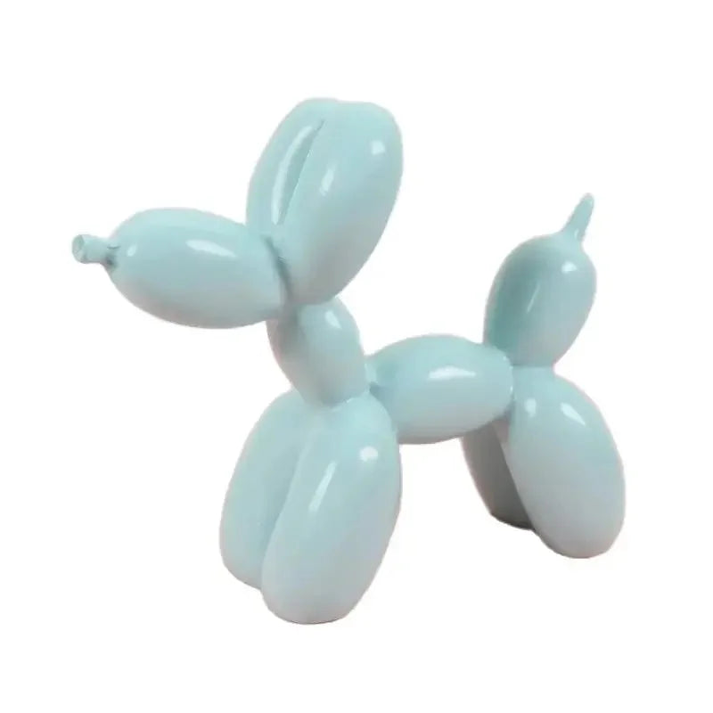 Mat Balloon Dog Nordic Figurine Animals Statue Sculpture Cake Art electroplating Small Antiskid decorations living Dessert Party