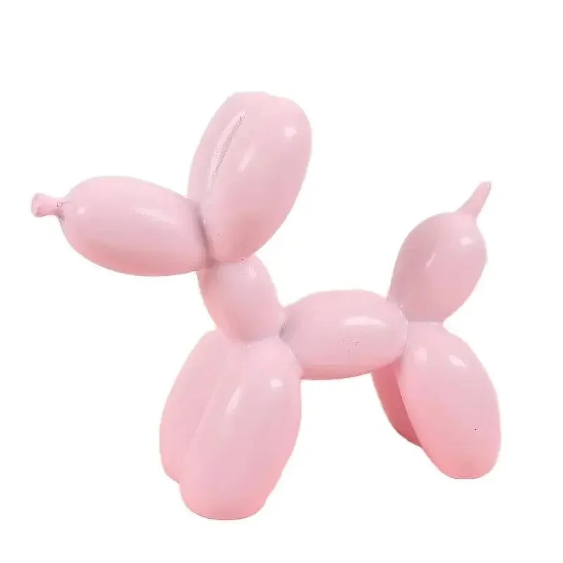 Mat Balloon Dog Nordic Figurine Animals Statue Sculpture Cake Art electroplating Small Antiskid decorations living Dessert Party