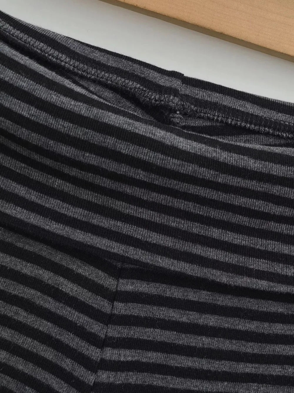 New Low Waist Striped Shorts Striped Pattern Comfortable Short Shorts High Elasticity Hot Pants Summer