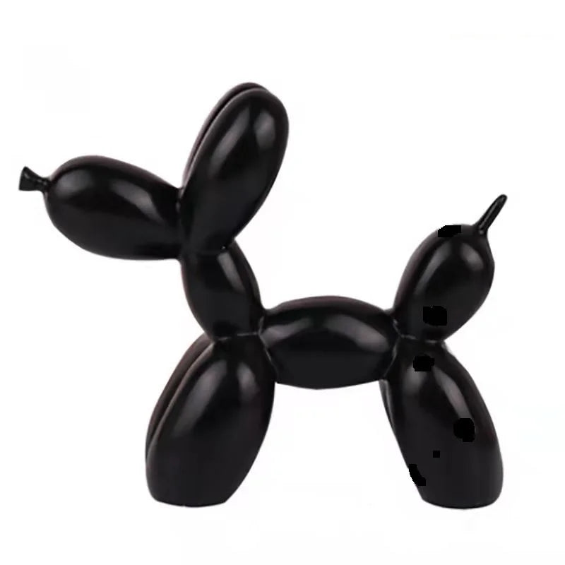 Mat Balloon Dog Nordic Figurine Animals Statue Sculpture Cake Art electroplating Small Antiskid decorations living Dessert Party